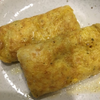 カレー風味の卵焼き